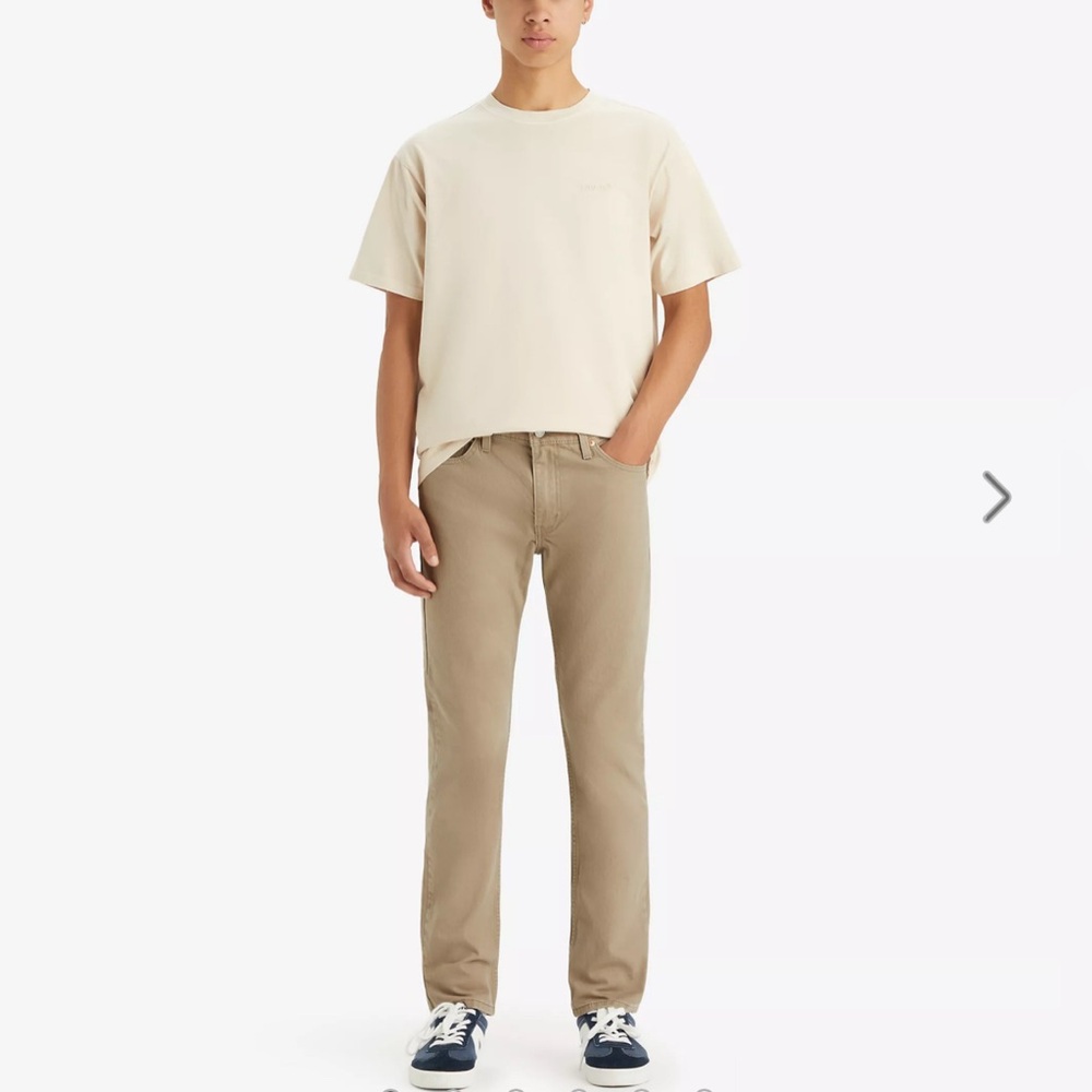 Levi's 511 Slim Fit Men's Khaki Chinos Size 28